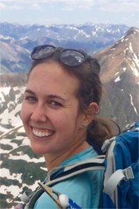 A member of the committee that awards Carignan Fund grants, Amy Katz '18 is shown hiking in her native Colorado. 