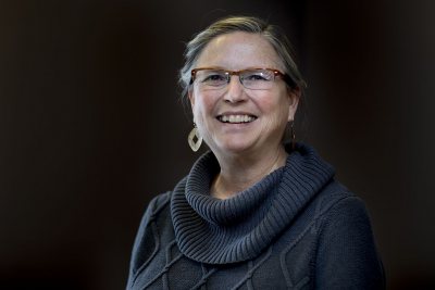 Kathryn Graff Low is acting dean of the faculty and vice president for academic affairs during 2017-18. (Phyllis Graber Jensen/Bates College)