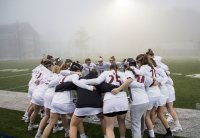 Video: Garcelon’s field of fog doesn’t faze women’s lacrosse