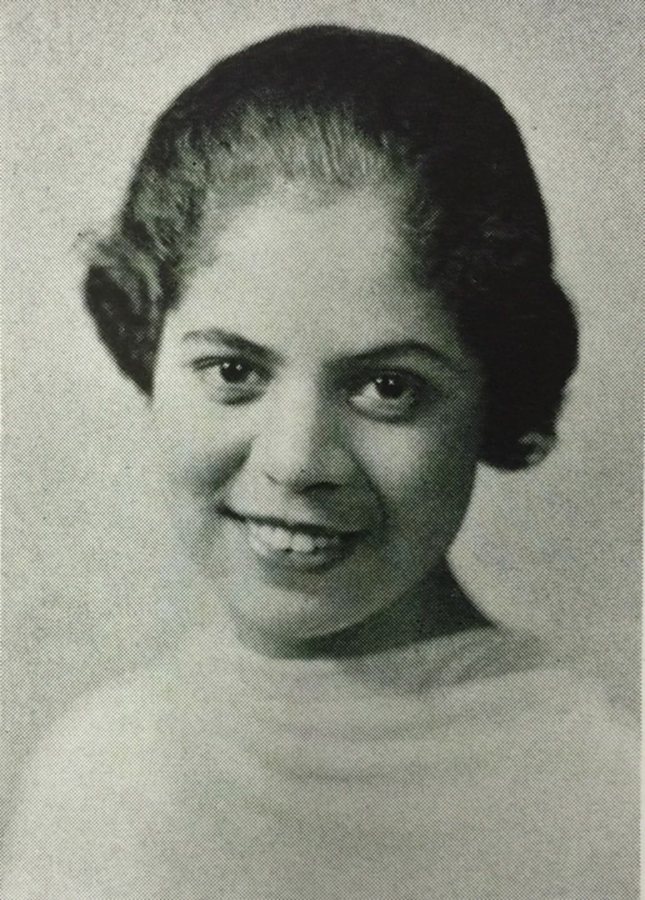 The 1938 Mirror yearbook has this portrait of Ellen Craft Dammond '38. 