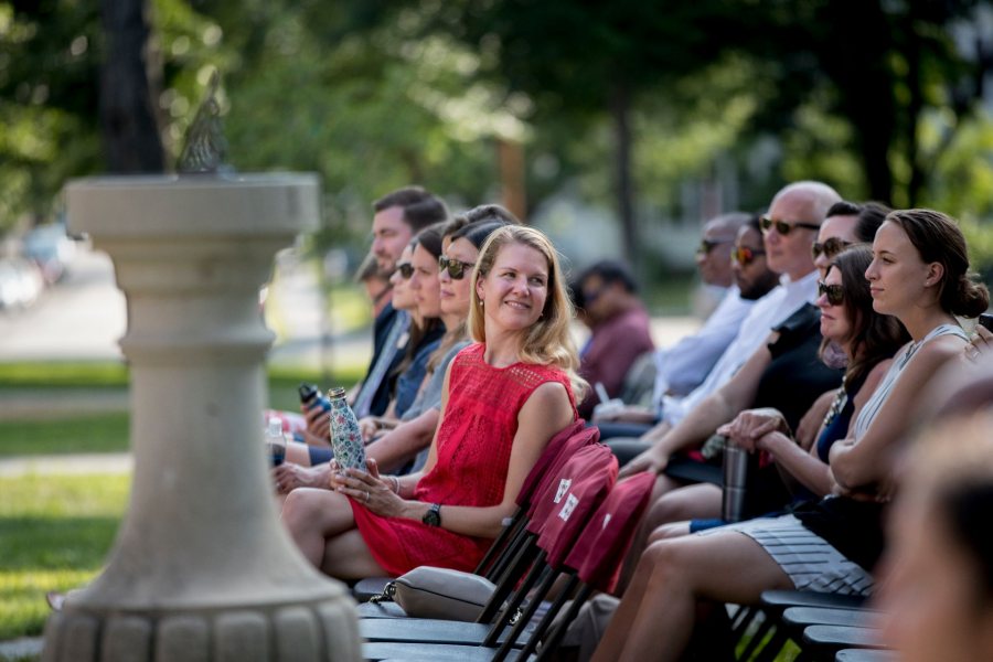 Move-In DayPresident’s Welcome AddressAll are invited to enjoy a warm welcome from Clayton Spencer, Bates’ eighth PresidentCoram Library QuadRain Site: Clifton Daggett Gray Athletic Building