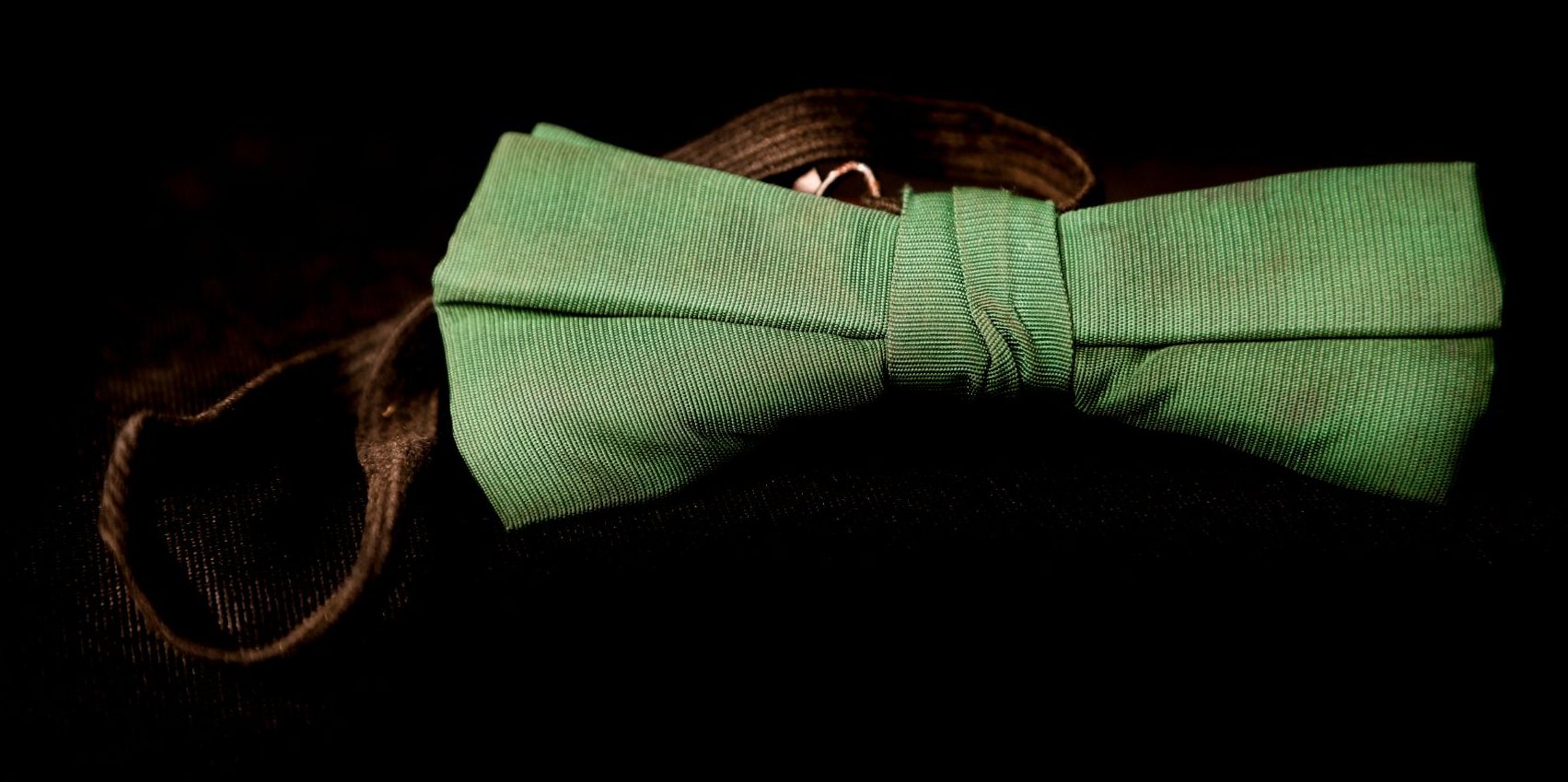 Objects from the Edmund S. Muskie Archives, photographed in the BCO studio at 141 Nichols Street, on July 19, 2018.
Follow the era's "freshman rules": the later Keith Wilbur '45 wore his green bow tie, plus a garnet and black beanie until Thanksgiving of his first year.
