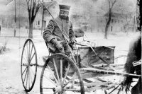From the Archives: Old hockey puck and horse-drawn mail delivery