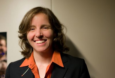 Megan Smith, CEO shift7, former Google executive, was 3rd U.S. chief technology officer, and is a visionary for tech innovation, education and inclusivity, will receive an honorary Doctor of Humane Letters degree. (Photograph by Joi Ito)