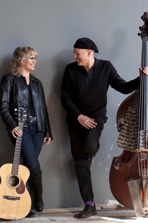 Performing May 10 at Bates, Plucky Strum is guitarist Sheryl Bailey and bassist Harvie S.