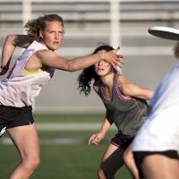 Bates Women's Ultimate Frisbee team practices on the Bardwell Street field.Known as Cold Front, the Bates women’s Ultimate team competes in the Division III College Championships.From Josie Gillett:Coldfront, the Bates Women’s Ultimate Frisbee team, is excited to have qualified for the Division III National Championship for the third time in team history! Coldfront is one of 16 women’s teams that qualified, and we will be headed to Rockford, Illinois, for the weekend of May 19–20 to play against the best of the best.Coldfront is a young team with a lot of grit and heart, and we strive to embody a core value of Ultimate Frisbee: the spirit of the game. Coaches Mohdis Baker ’14 and Chase Baker each bring a decade of experience in the Maine Ultimate programs to assist us in reaching our fullest potential.This year has been incredible for Coldfront. We have been pouring our hearts into this season: waking up for early morning track workouts, practicing until 11 p.m. out in the snowy Maine winters, and crafting new ways to bring positive energy to our team on and off the field. Our hard work has paid off! We have a record of 19-1 and are moving on to nationals as the number two seed. check out this sick highlight vid of us: https://www.youtube.com/watch?v=158O7IVK3uw