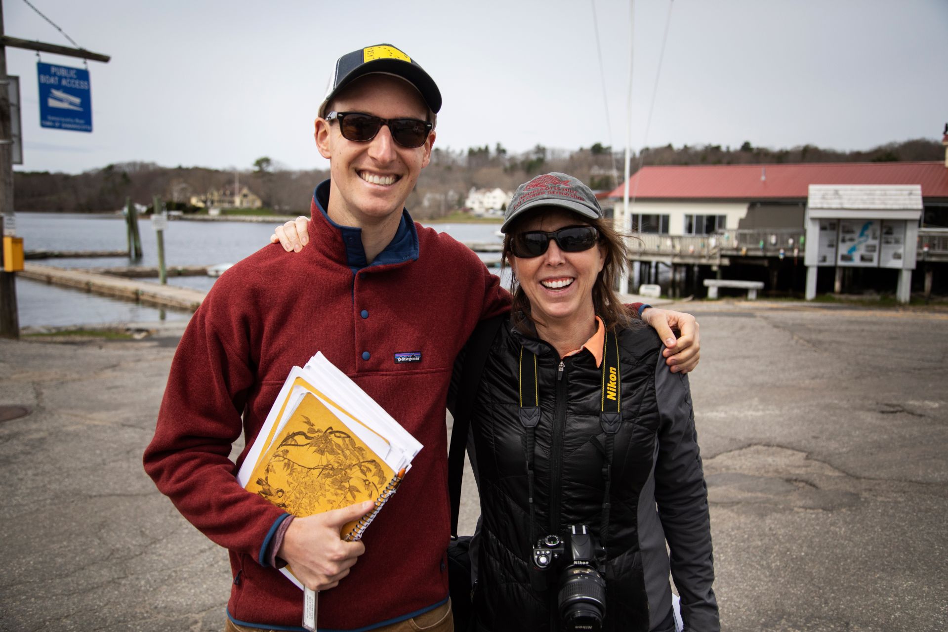 Bates students visit Damariscotta to meet with the town manager and talk about sea level rise and climate change impacts while participating in Lynne Lewis and Francis Eanes short term course 'In Search of Higher Ground' on May 1, 2019. In Search of Higher Ground: Sea Level Rise, Coastal Flooding and the Future of the Eastern Seaboard Climate change, increased storm frequency and intensity, and sea level rise have created an urgent need for adaptation planning for many communities along the U.S. eastern seaboard. In this course students examine adaptation strategies and vulnerability assessments with a goal of understanding social and economic vulnerability and the complexities of coastal retreat. Utilizing climate adaptation planning tools, mapping technology, and on the ground observation, students examine adaptation strategies including managed retreat, buyouts, living shorelines, and and green infrastructure. Students consider the current and future role of FEMAís national flood insurance program as a major mechanism for incentivizing resilient or reckless coastal development. Based in experiential learning, students engage in discussions with experts, practitioners, and residents in highly vulnerable coastal areas in Maine, as well a ten-day trip to coastal communities in Virginia and North Carolina. Recommended background: ECON 250 or other statistics course. Prerequisite(s): ECON 101 or 222, or ENVR 209. New course beginning Short Term 2019. 1.000 Credit hours