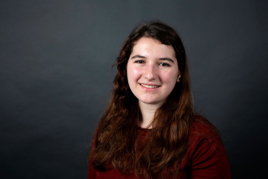 Katherine Ziegler '19 of Katonah, N.Y., a double major in German and classical and medieval studies, was offered a Fulbright English Teaching Assistant award for Germany. (Grace Link '19 for Bates College)