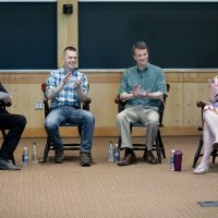 1:30–2:30pmBates Alumni in CongressRepresentatives Ben Cline ’94 and Jared Golden ’11 will engage in a discussion about how their Bates experiences shaped their careers and road to the United States House of Representatives. Associate Professor of Politics John Baughman and Associate Professor and Chair of the Department of Rhetoric, Film, and Screen Studies Stephanie Kelley-Romano will moderate a conversation examining their year as members of the congressional freshman class of 2019.Pettengill Hall, Keck Classroom (G52)