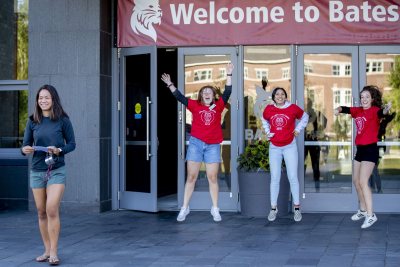Move-In DayThe Class of 2023 arrives on campus. Students move into their new residences, attend meetings, eat lunch, pick up AESOP equipment, hear the President's Greeting on the Historic Quad, and say goodbye to their families.