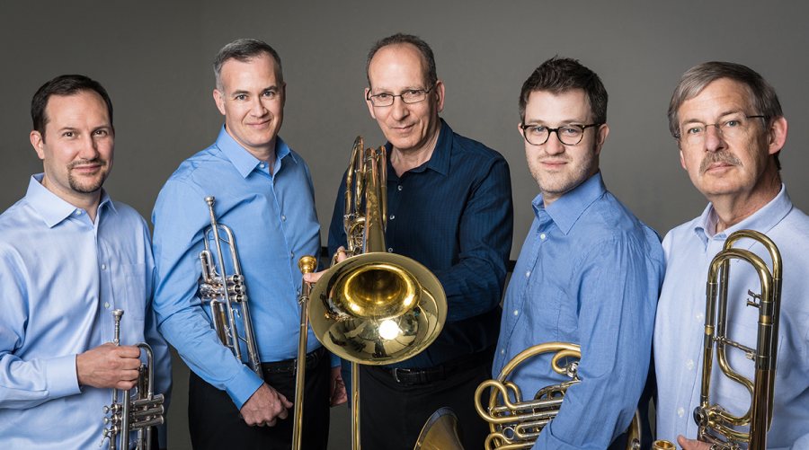 The American Brass Quintet plays at Bates on Nov. 8.