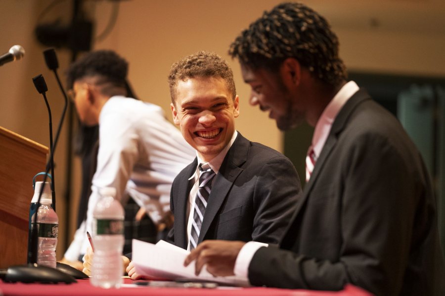 Moments from MLK Day at bates College on January 20, 2020.