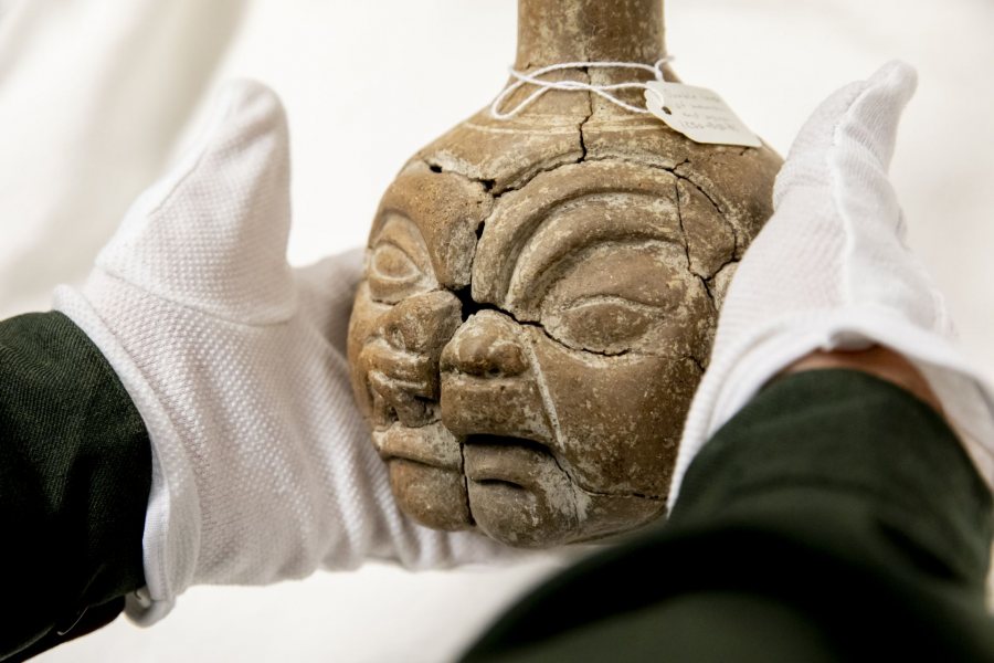 Olin Arts CenterThe museum's educational intern will learn how to maintain art. Will hopefully take place in the big room where the museum's thousands of items are kept