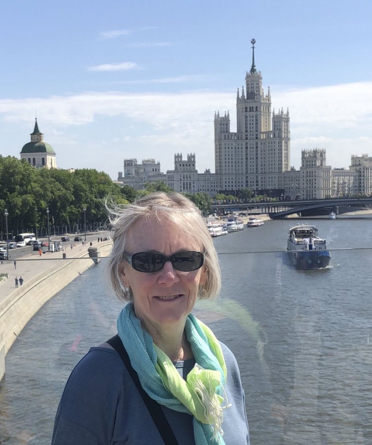 Jane Costlow, our professor in Moscow. (Courtesy of Jane Costlow)