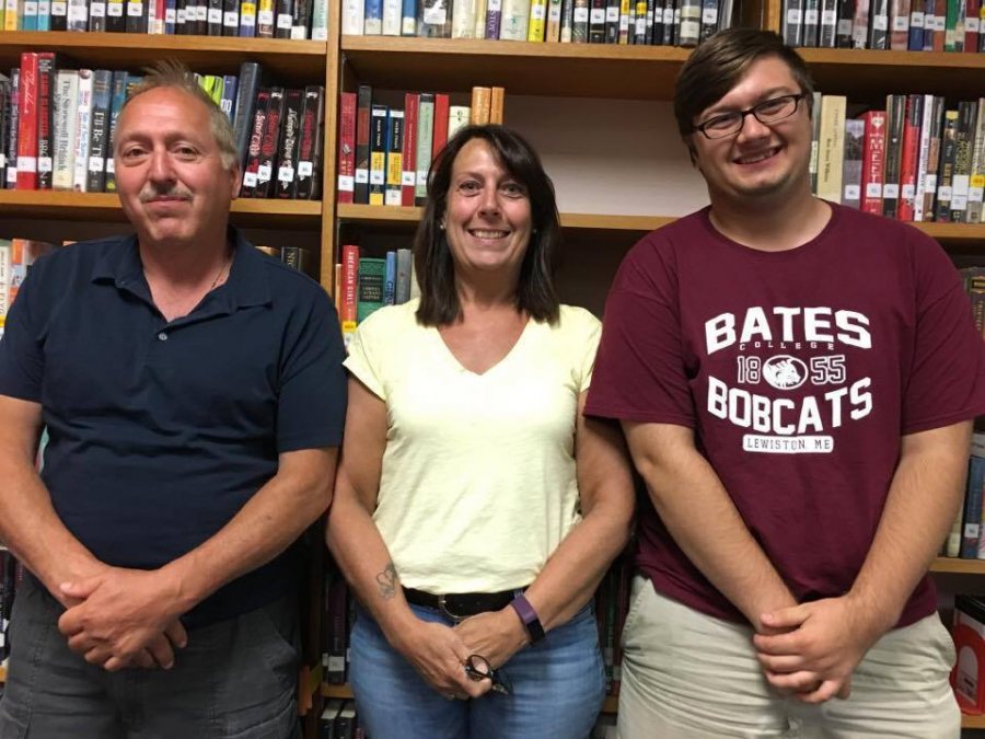 Regional School Unit 10 board directors elected in June are, left to right, Greg Buccina of Rumford, Janet Brennick of Mexico and Travis Palmer of Rumford.