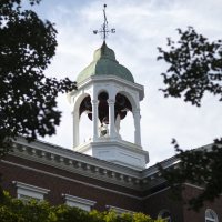 Just July. Or as Professor of French and Francophone Studies Kirk Read says: “We are in that month we wish could last forever.”Hathorn Hall and Historic Quad