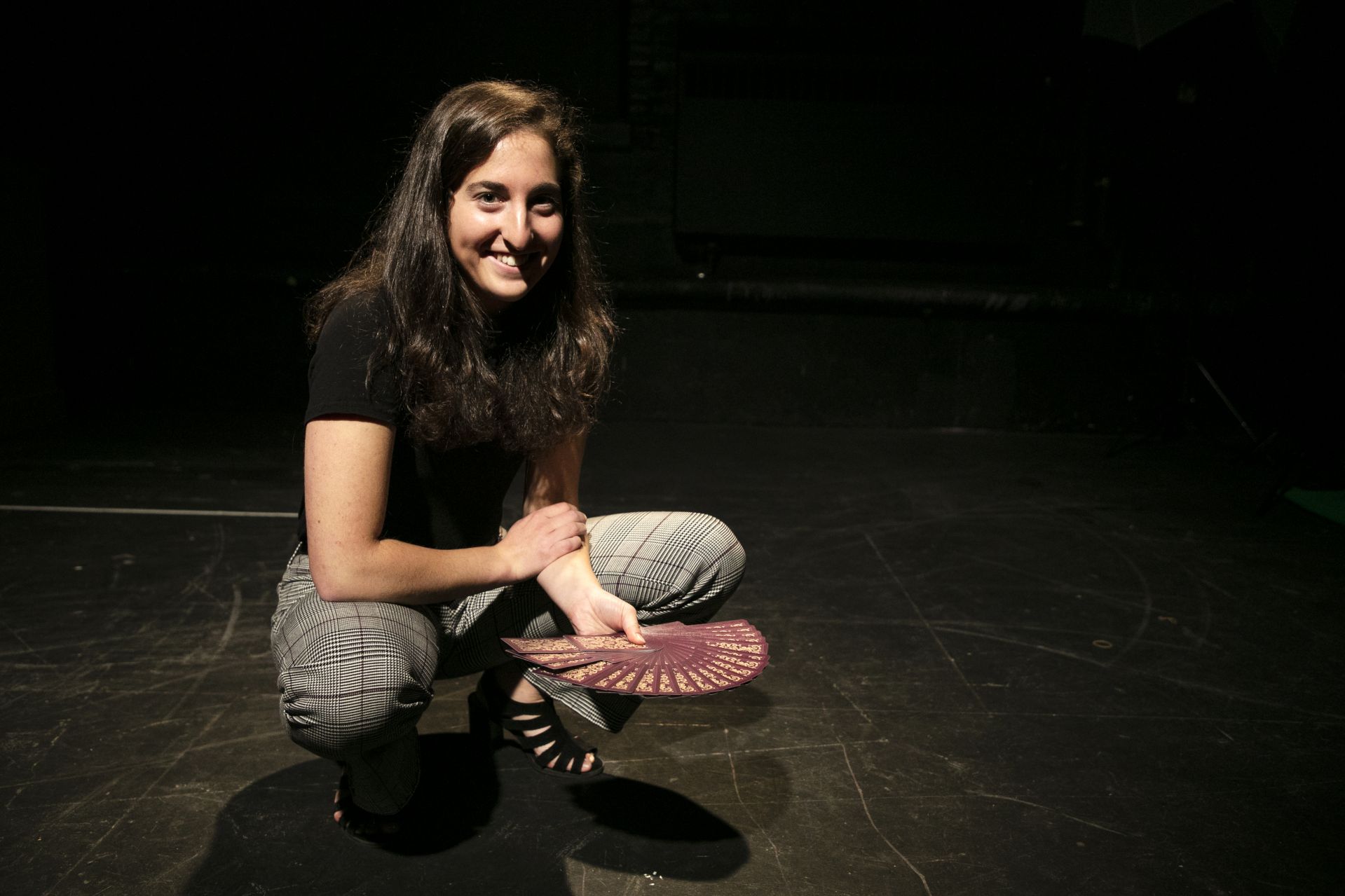 Portraits of Abby Segal Õ23, of Chelmsford, Mass., for 'Penn and Teller,' shot on October 10, 2020. (Photography by Theophil Syslo)