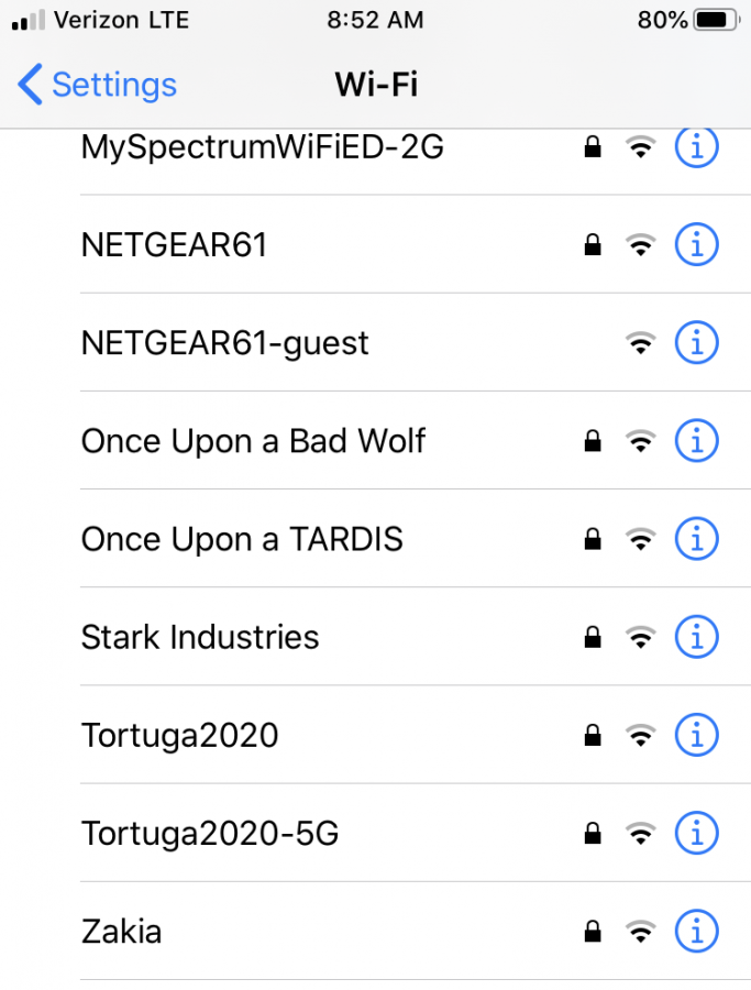 Clever Wifi Names