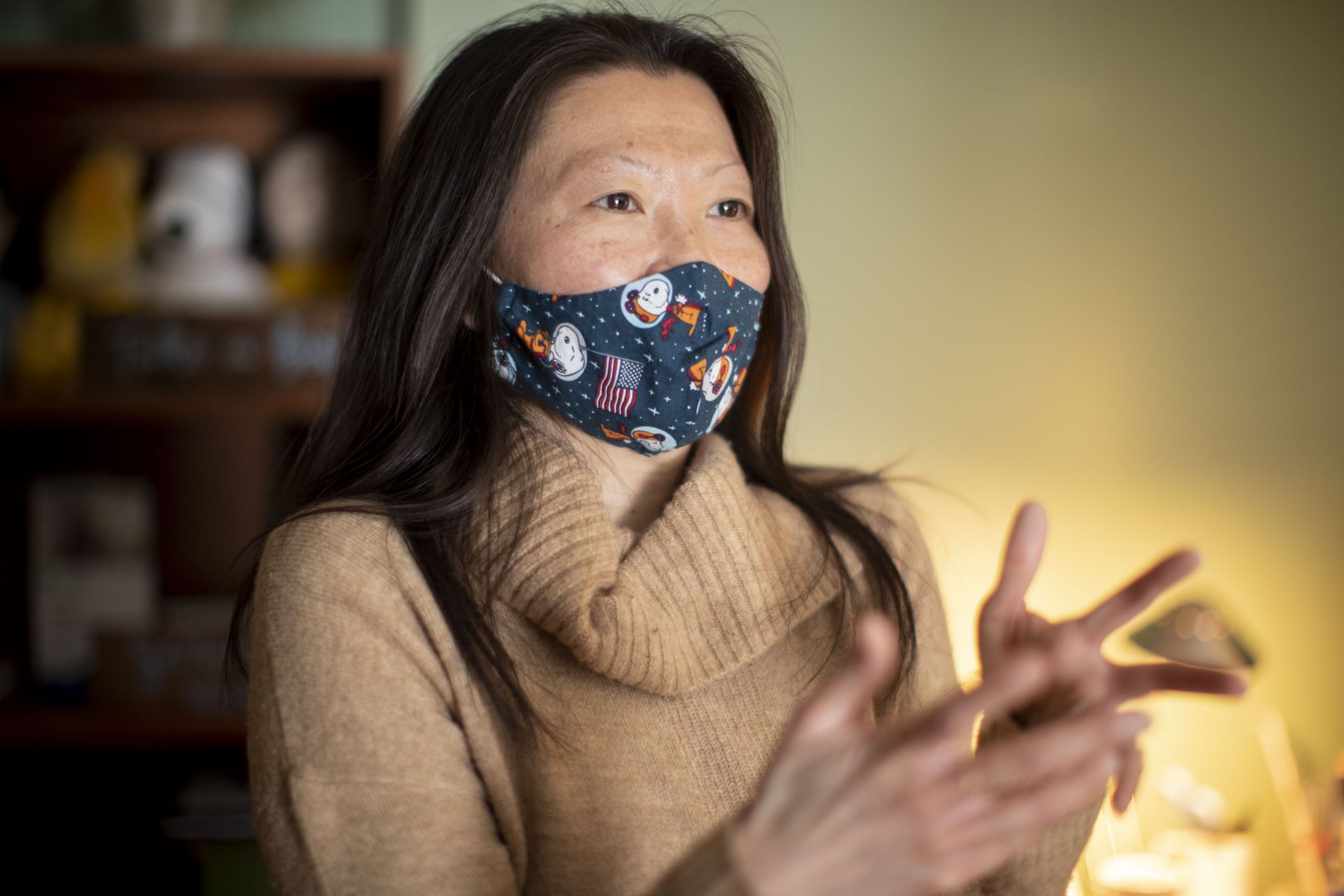 Center for Purposeful Work
Hoi Ning Ngai, associate director

Interim Associate Dean of Intercultural Education & Associate Director of Purposeful Work

Poses in her office at 146 Wood St.