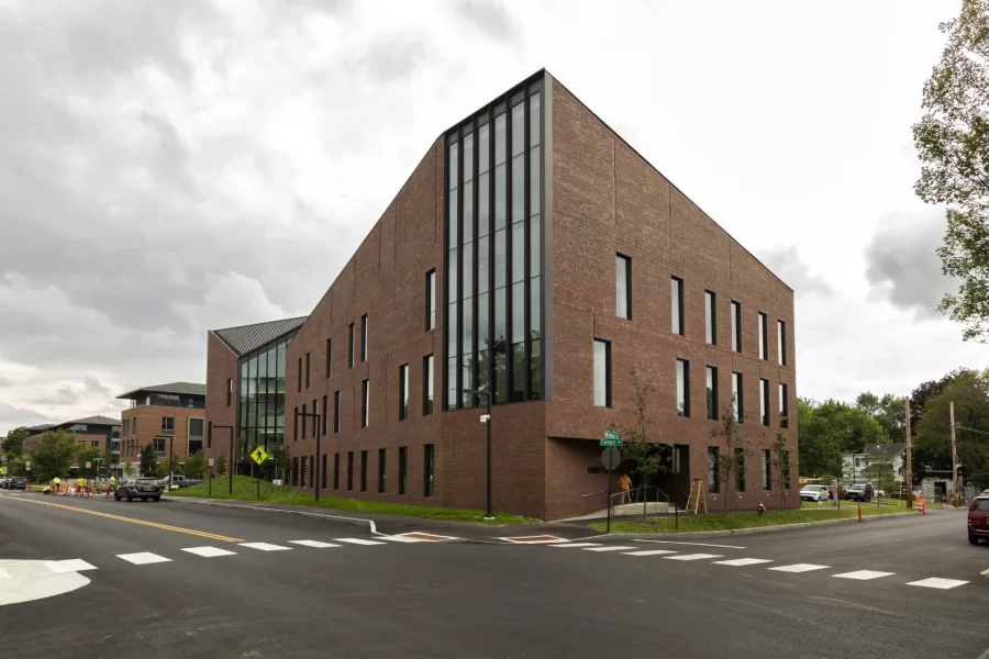 The Bonney Science Center on August 19, 2021. (Theophil Syslo/Bates College)