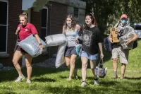 Moving into Parker Hall. I don’t have names for this one.