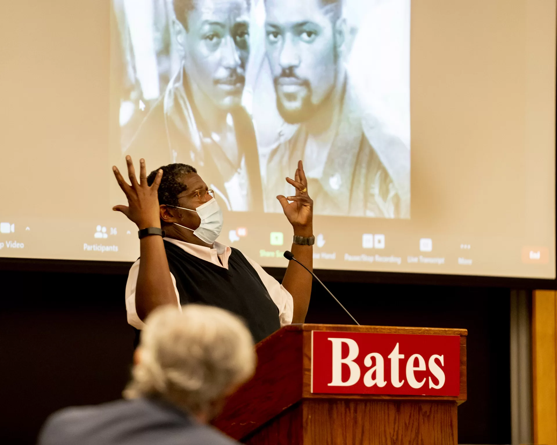 2021 Kroepsch Lecture - BlacKkKlansman: Spike Lee's Awesome Takedown of American Cinemas Interracial Friendship Fantasies

The recipient of the 2021 Kroepsch Award for Excellence in Teaching, Charles Nero, Benjamin E. Mays Professor of Rhetoric, Film, and Screen Studies delivered wide-ranging insights into the popularity and problems of interracial buddy films the other day, a talk that culminated in why BlacKkKlansman is an “awesome takedown” of the buddy film genre. 

Established in 1985, the Kroepsch Award honors faculty for their performance in teaching. A member of the Bates faculty since 1991, Nero specializes in film, literary, and cultural studies. He is the longtime chair of the college’s Martin Luther King, Jr. Day Committee and a member of the Africana program.

Held in Keck classroom and streamed via Zoom, the Kroepsch lecture drew audience questions that underscored Nero’s impact as a Bates teacher, the first from Adam Gaynor ’96, one if his students from, as Nero said with a chuckle, “from the last century.”