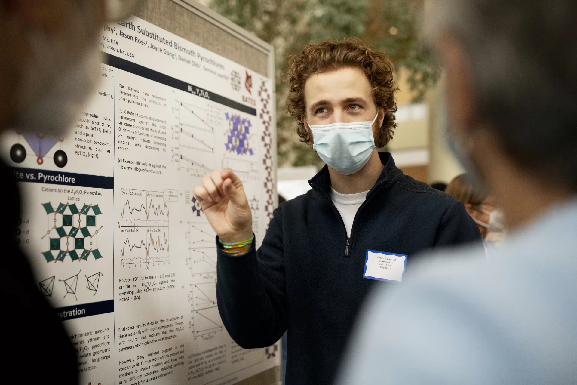 The Mount David Summit, a the annual celebration of student academic achievement and community at Bates College, took place on April 8, 2022, in Pettengill Hall.