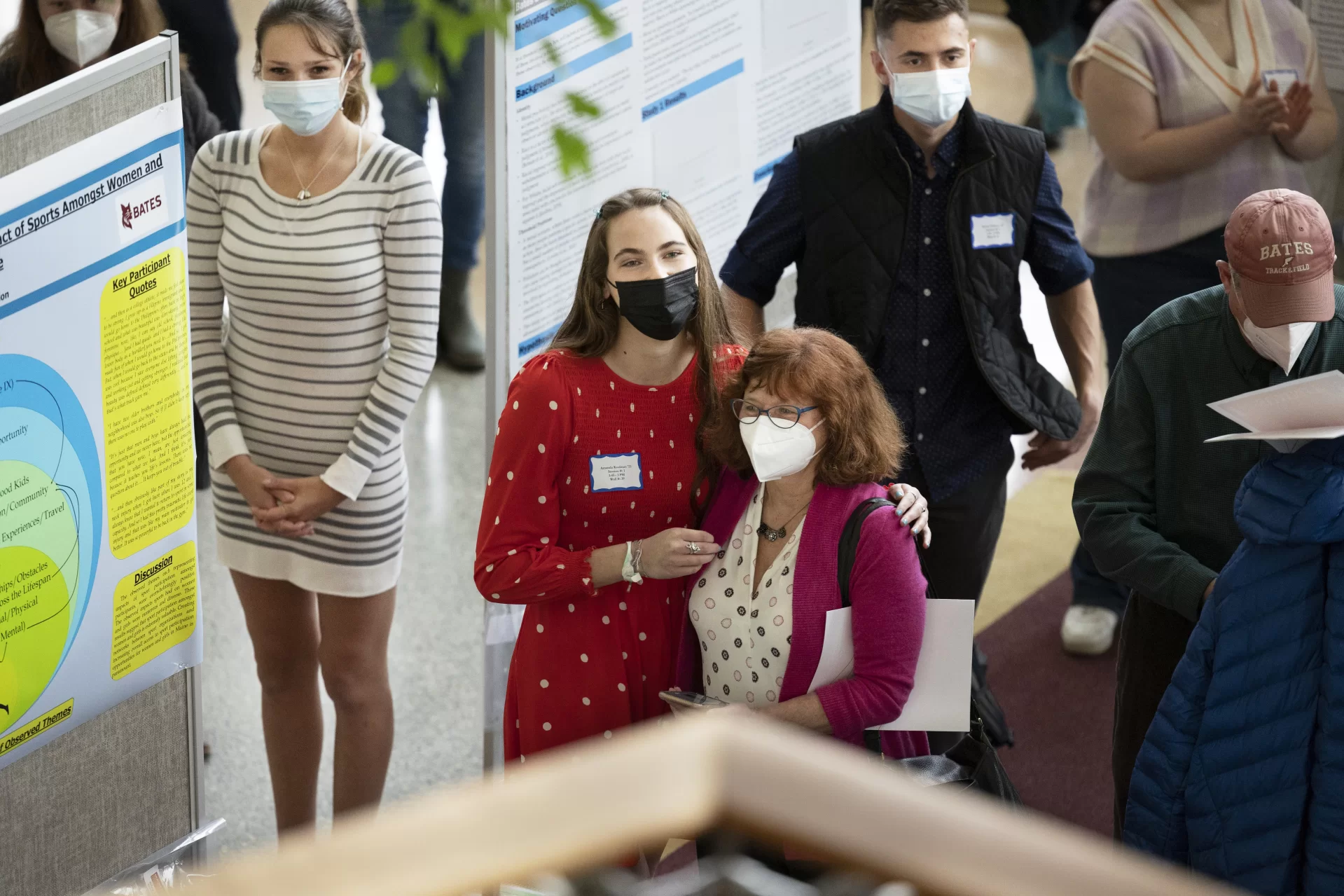 The Mount David Summit, a the annual celebration of student academic achievement and community at Bates College, took place on April 8, 2022, in Pettengill Hall.