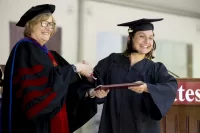 ‘Be someone who builds trust,’ Dr. Nirav Shah tells seniors at 156th Bates College Commencement