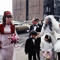 Puerto Rican Wedding, East Harlem, 1970(Camilo J. Vergara, Camilo J. Vergara Photograph Collection, Library of Congress Prints and Photographs Division Washington https://www.loc.gov/item/2014648661/.