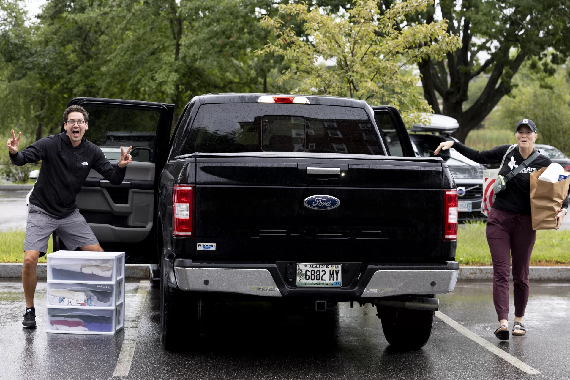 Move-In Day scenes on Aug. 31, 2022, as members of the Class of 2026 arrive on campus with their families.