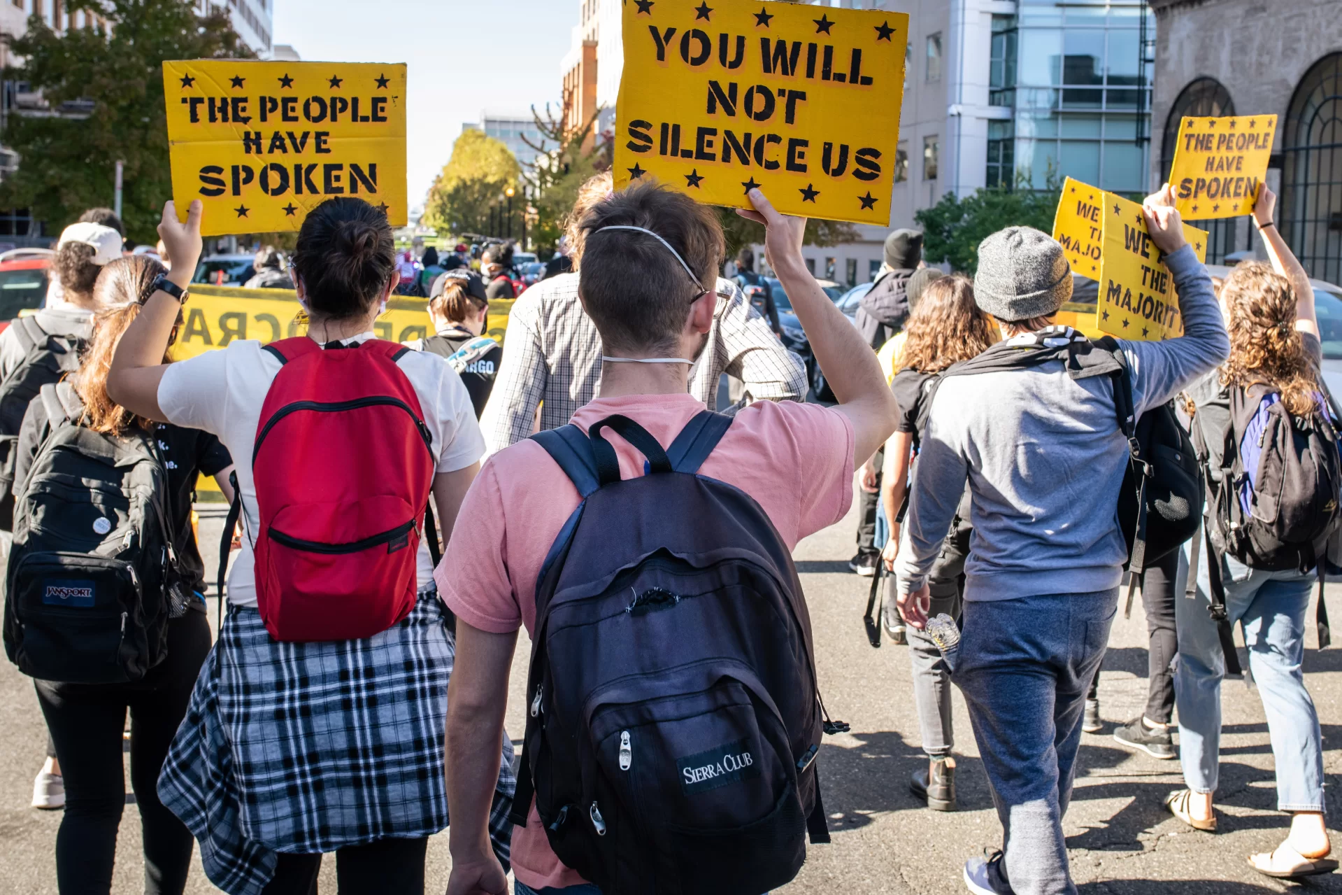 Geoff LivingstonFollowYou Will Not Silence UsScenes from anti-Trump pro-Democracy protests in Washington DC on November 4.