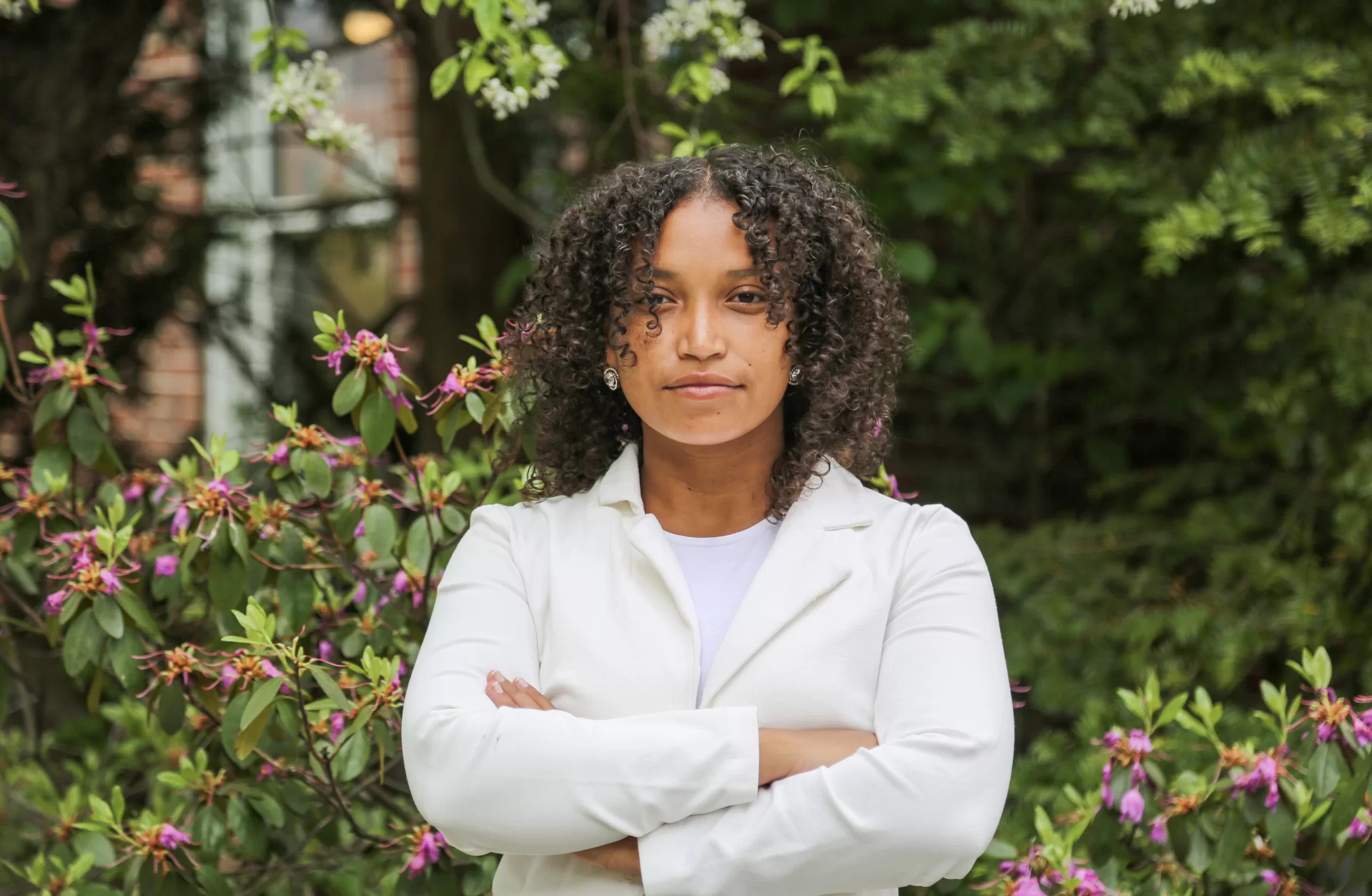 Candace Johnson '22 is the co-executive director of AK Health and Social Services in Lewiston, where she started working as a volunteer. 