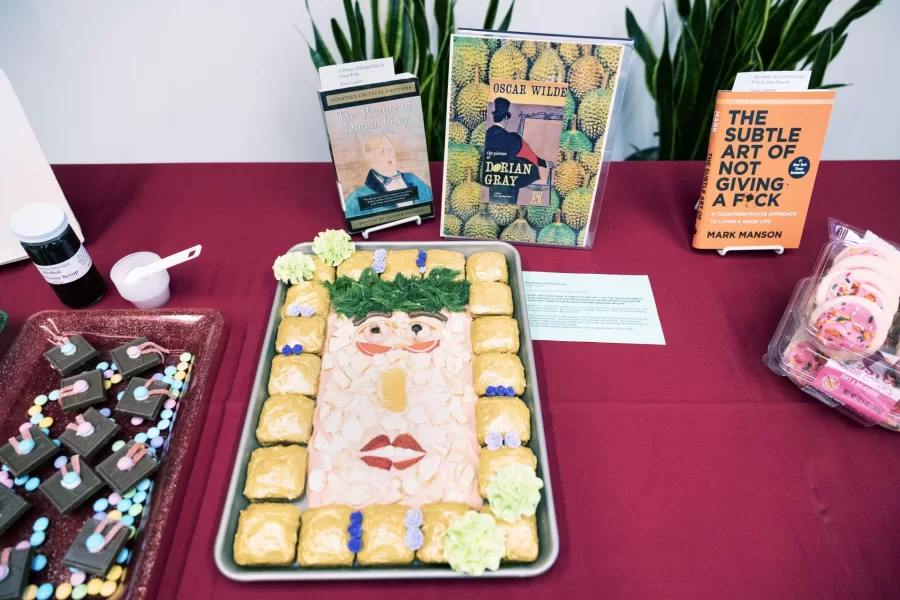 Moments from Ladd Library’s second Edible Books Festival on Friday, April 7th. 

(Theophil Syslo | Bates College)