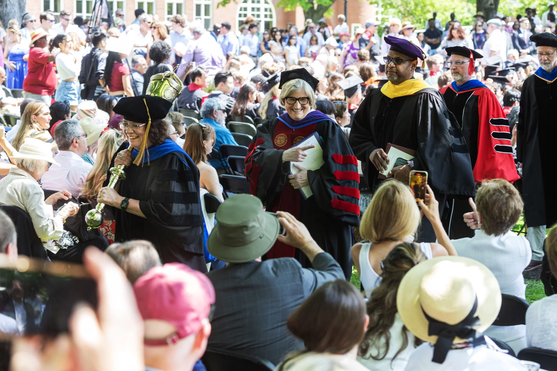 Moments from this years Commencement on May 28, 2023. (Theophil Syslo | Bates College)