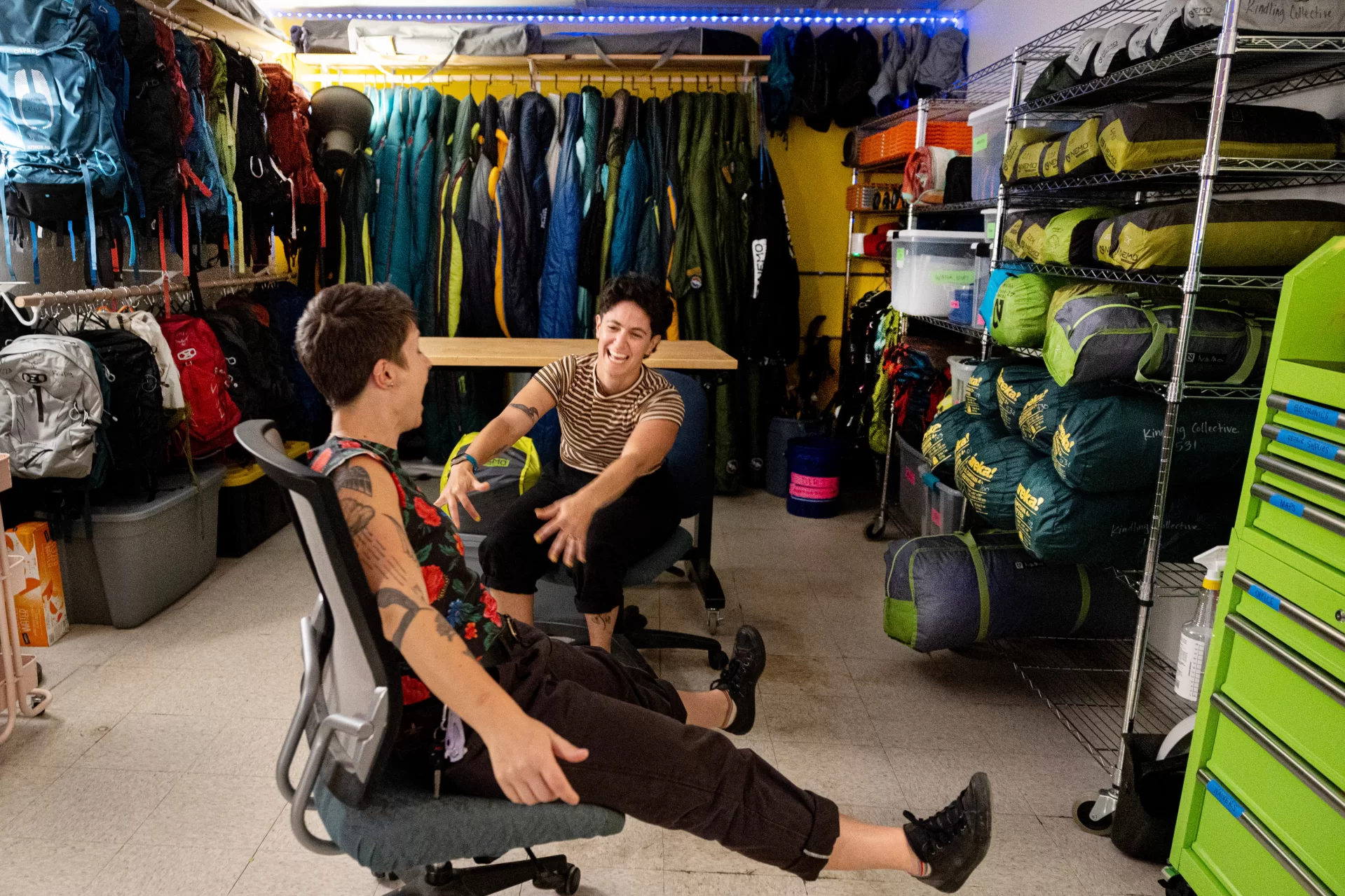 Hallie Herz '11 co-founds nation's first queer-focused outdoor gear lending  library, News