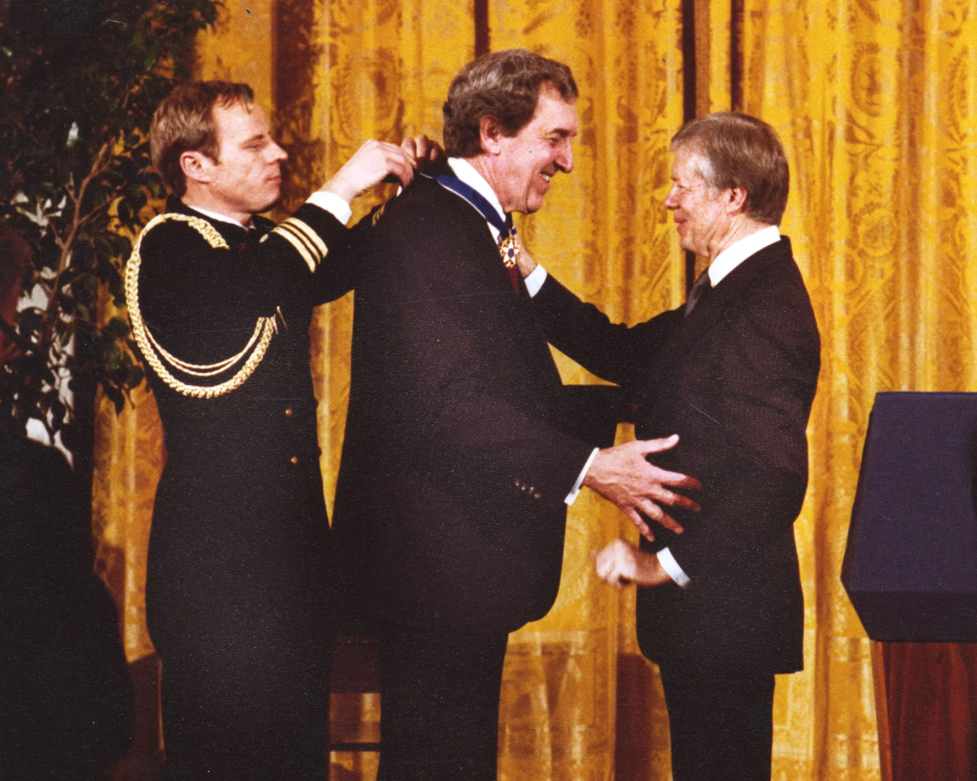 Jimmy carter and Ed Muskie