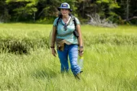 Video: ‘A beautiful place’ for Beverly Johnson and students to drill into the science of blue carbon