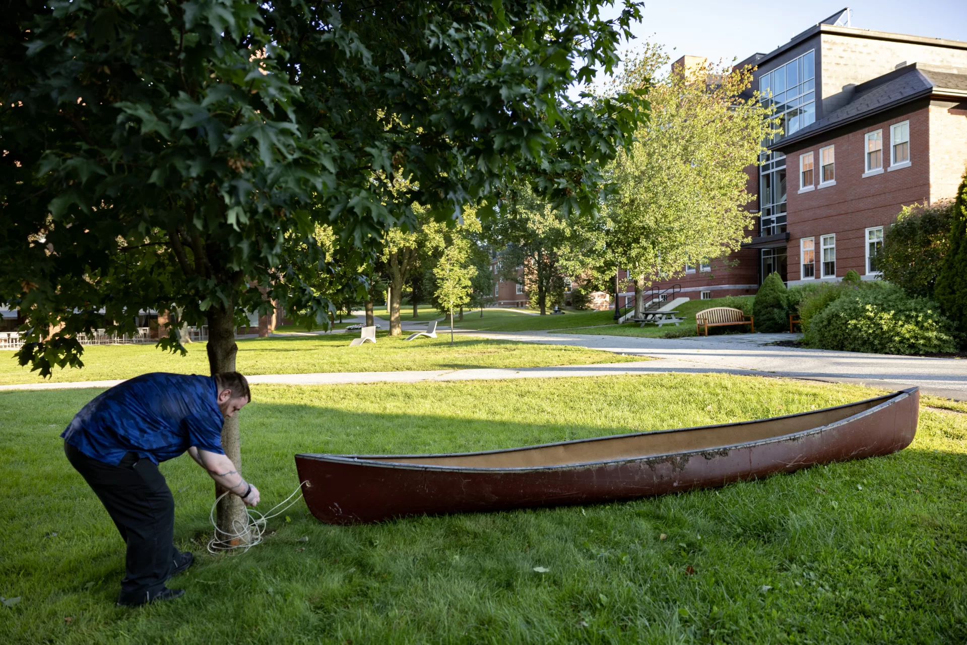 Images of Opening Day for the Class of 2027 at Bates College on Aug. 31, 2023.