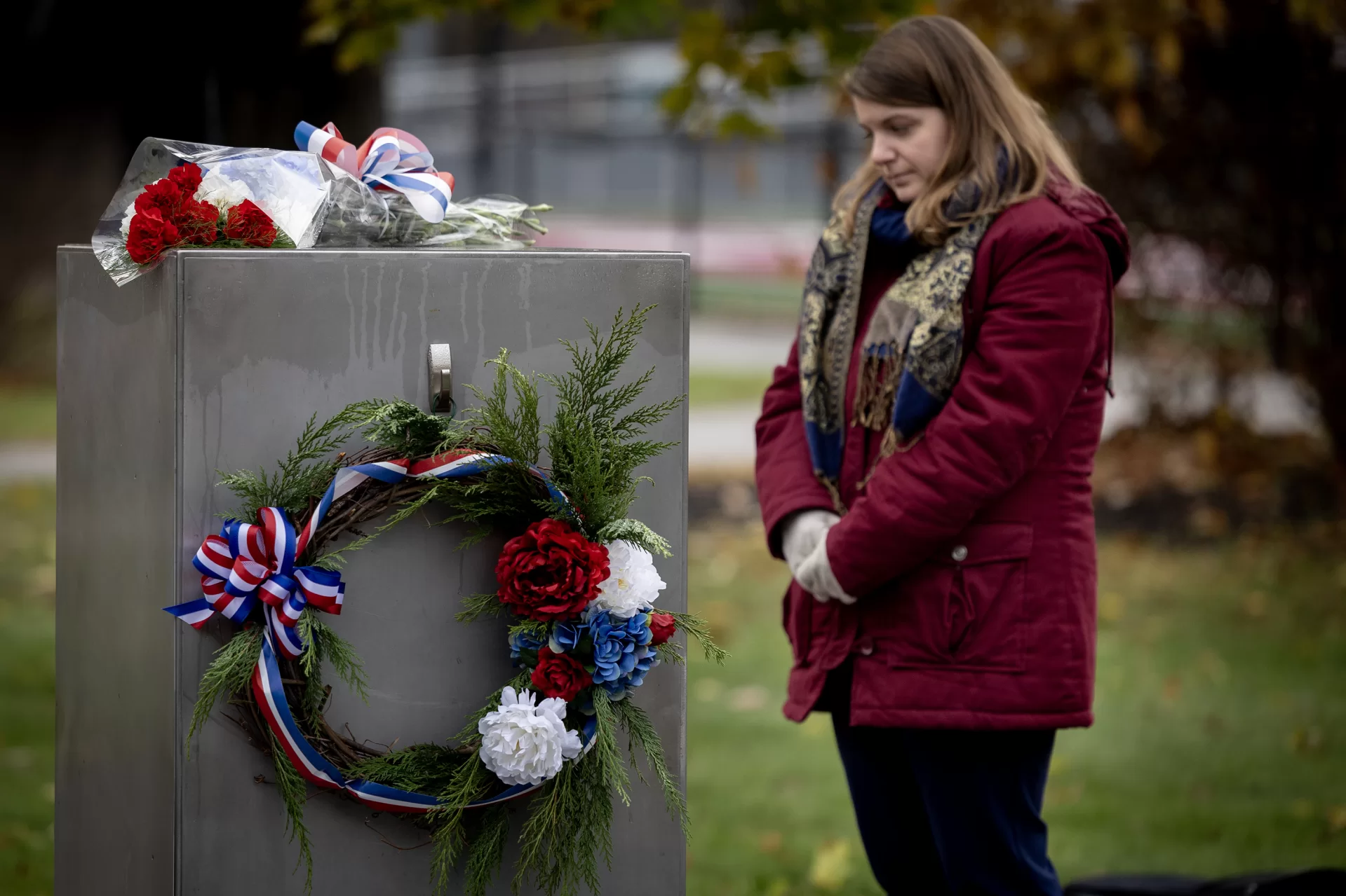 All are invited to a centering moment this Veterans Day, which we will observe on Friday November 10th, at 8:30 a.m. in Bates Veterans Plaza. Together we will hear reflective readings and interfaith prayers, observe silence, and share in the ritual of laying flowers of remembrance on the memorial. Additionally, a vase of flowers will be left at the foot of the memorial from 9 a.m.-5 p.m. if you would like to have a quiet private moment to lay a stone at any point in the day. Everyone, of any spiritual tradition or secular tradition, veterans, friends and family of veterans, alumni, and all are welcome to participate in these events. There will be a catered luncheon for Veterans of Armed Forces among Bates students, staff, and faculty at 11:30 a.m.. Please RSVP to Heather Taylor, htaylor@bates.edu, if you wish to attend the lunch. Warmly, The Multifaith Chaplaincy