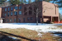 Built as a convent that opened in 1977, 96 Campus Ave. was later used for a daycare and for offices, including Bates offices. It will reopen in August as a student residence. (Doug Hubley/Bates College)