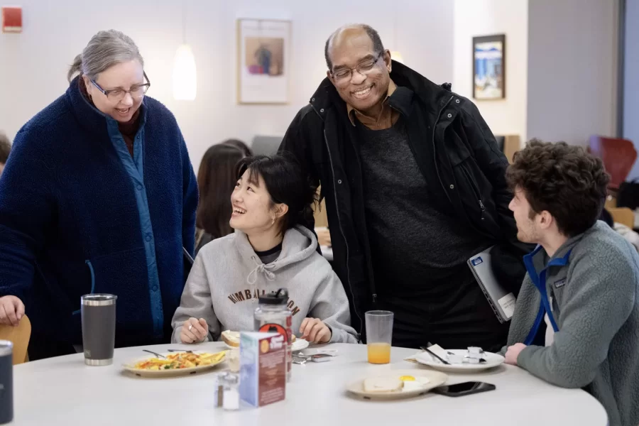 A day in the Life of Commons on March 12, 2024 from opening at 4 a.m. to closing at 9:45 p.m., featuring students, staff, and faculty — and a few guests.