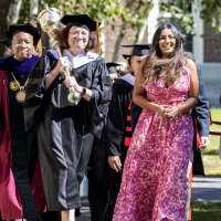 Moments from Convocation on September 3, 2024., 2024. (Theophil Syslo | Bates College)