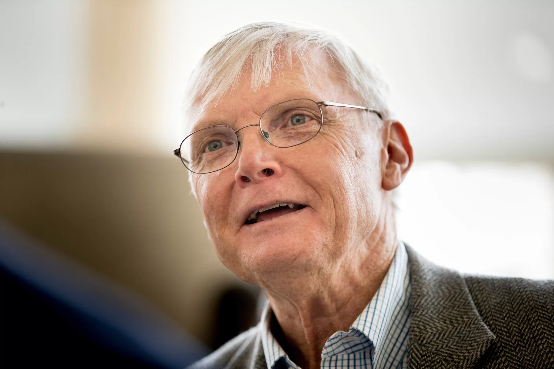 The 2018 Mount David Summit, held in Pettengill Hall.
Scott Balcolmb, lecturer in mathematics