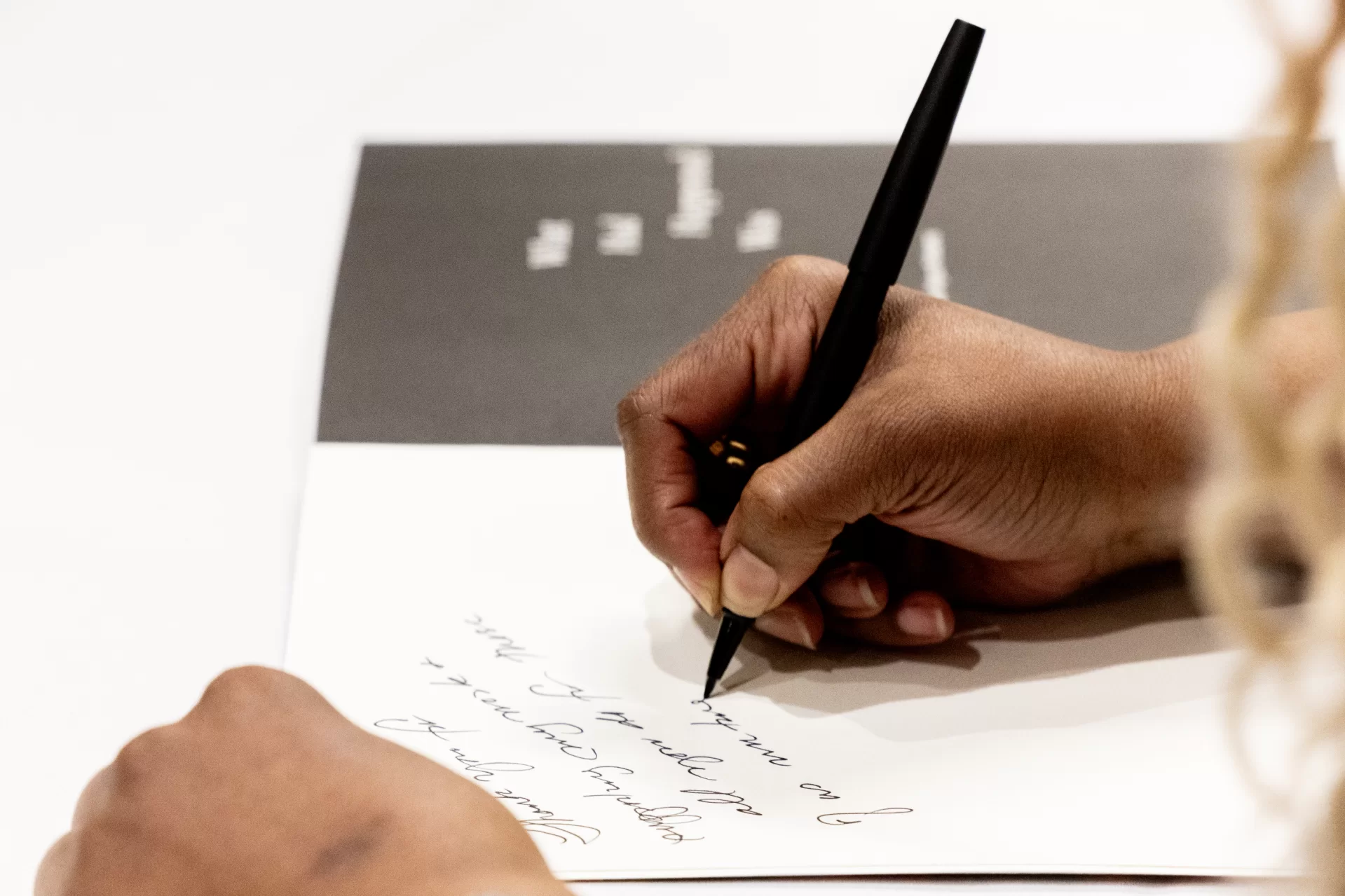 hand writing