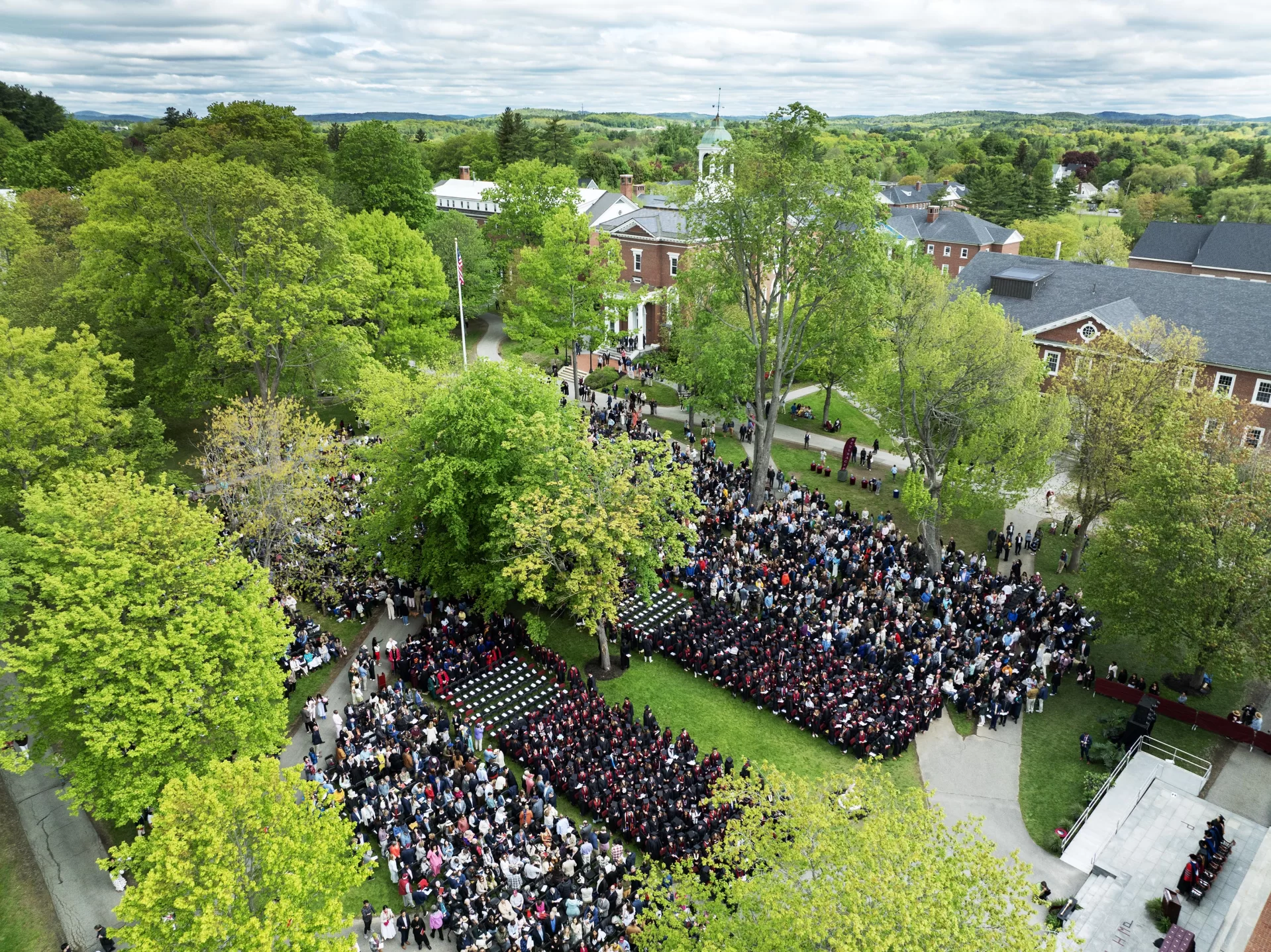Moment from Commencement on May 25, 2025.
(Theophil Syslo | Bates College)