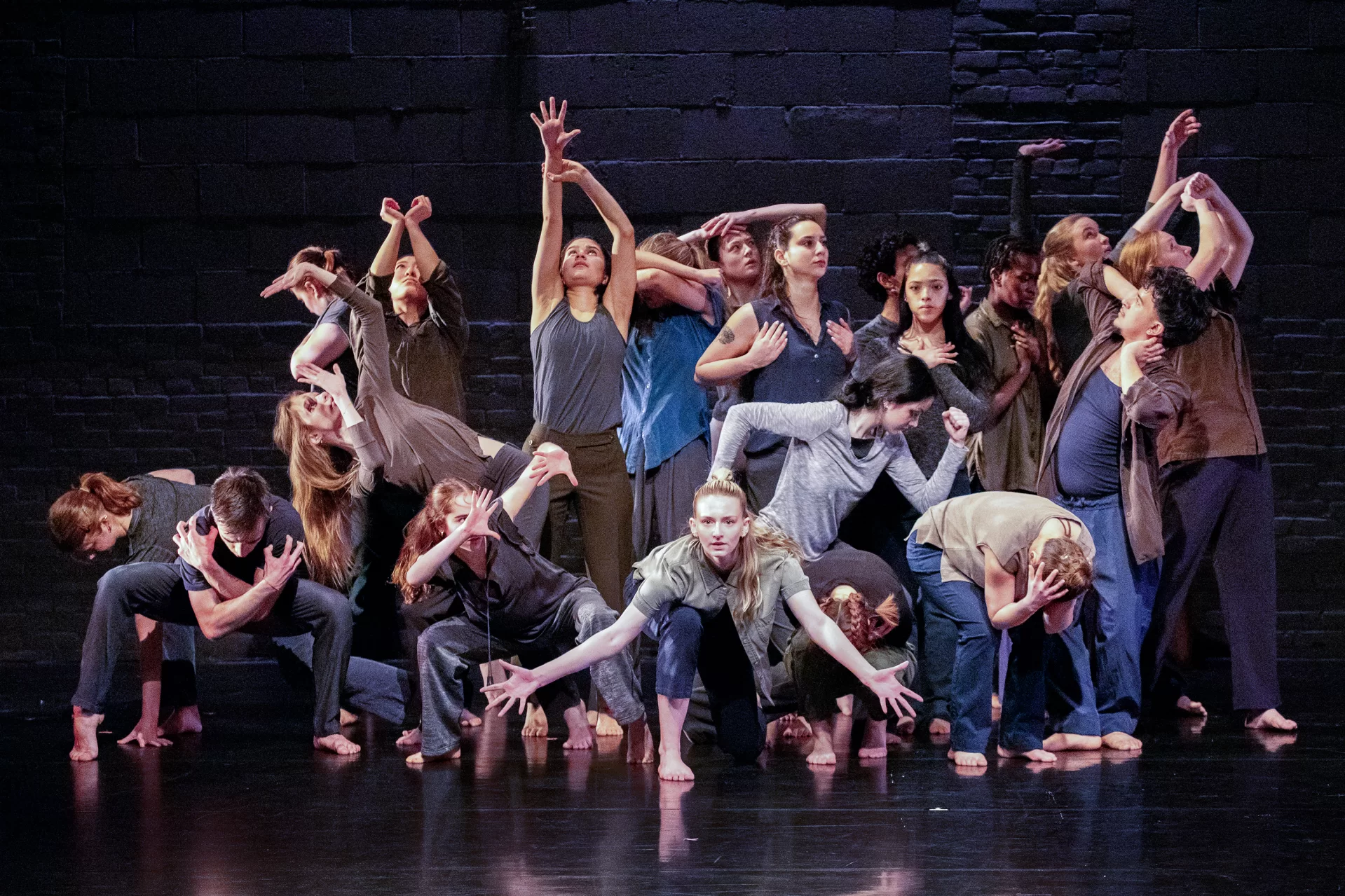 Artistic Direction by Tristan Koepke Celebrating the legacy of Marcy Plavin, the founder of the Bates College dance program, this concert features original choreographies by nationally renowned Bates Dance Festival artists-in-residence Gesel Mason, BRKFST Dance Company, Christina Robson, and Assistant Professor Tristan Koepke. Student artists engage with the choreographers throughout the Winter semester in the Dance Repertory & Repertory Styles courses and bring their dynamic works to the stage. Each repertory artist’s diverse way of moving and creating art empowers student artists to expand their definition of dance as a powerful mode of artistic expression.