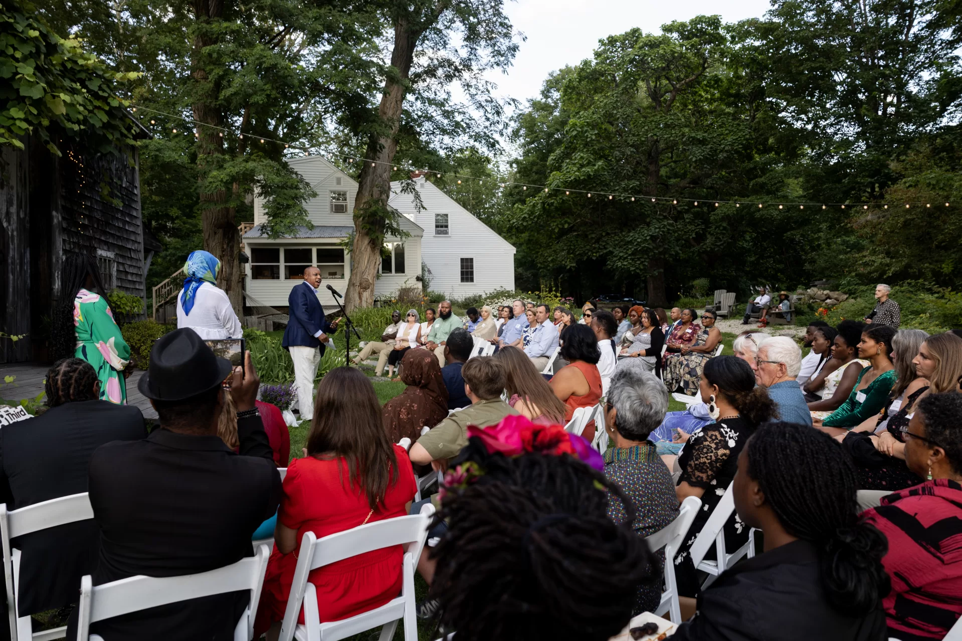 You are cordially invited to the 5th Annual Maine Black Excellence Awards! Step into a world of celebration and recognition as we gather once again at the beautiful Caswell Farm & Wedding Barn in Gray, ME—a Black- and woman-owned venue that has become a beloved tradition for The Third Place community. This event is part of our ongoing commitment to honoring individuals and organizations across Maine who are working to build an equitable quality of life for Black Mainers—and the allies who walk alongside them with intention and integrity. Date: Friday, August 1, 2025 Time: 5:30 PM – 8:00 PM Location: Caswell Farm & Wedding Barn, 120 Whitney Rd, Gray, ME Dress Code: Garden Party Chic RSVP by: July 29th The Third Place is Maine’s premier Black-led networking and leadership development hub, connecting Black professionals, students, and entrepreneurs across the state to social, career, and economic opportunities. Our mission is rooted in community, collaboration, and culture. We believe that Black Mainers deserve not just a seat at the table—but a table of our own. The Maine Black Excellence Awards were created to acknowledge and celebrate the immense talent, commitment, and impact of Black leaders in Maine—many of whom are often unseen or underrecognized. Now in its fifth year, these awards honor individuals and organizations whose work strengthens the cultural, civic, and economic fabric of our communities in general and Maine's Black community in particular. These awards are more than recognition—they are a mirror reflecting the brilliance, resilience, and legacy of Black Mainers past and present. They help us tell our own stories, build social capital, and ensure that Black excellence is visible, celebrated, and sustained across generations. By supporting this event, you're helping elevate a growing ecosystem of changemakers who are ensuring Maine is "The Way Life Should Be" for everyone. We welcome you to join this celebration in community and solidarity. President Garry W. Jenkins receives the 2025 Compass Career Award, presented by Adilah Muhammad, Executive Director, The Third Base.