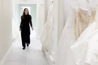 And while we’re on the subject of weddings… Our next @batespurposefulwork summer internship spotlight series features Raegan White ’26 of Duxbury, Mass. Company and role: Bridal stylist assistant at @kleinfeldbridal Location: New York City Academic path: Rhetoric, film, and screen studies major A memorable summer moment: “One challenge I’ve encountered involved helping a bride who had a very limited budget, was getting married within just a few months, and was also pregnant. We maintained honest communication and prioritized her comfort and vision. In the end, she left with a dress she felt confident and beautiful in.” An interesting fact about my internship: “No bride is the same, and every appointment is a unique experience. At Kleinfeld, we meet brides from all walks of life. Many come in with insecurities or anxiety, and it’s our responsibility to create a welcoming space where they feel completely comfortable.” What I’ll bring back to Bates with me: “Rhetoric — the art of effective communication — is a skill I’ve come to appreciate on a much deeper level through my work at Kleinfeld. While I’ve studied rhetorical techniques in the classroom, this internship has shown me how essential they are in the real-world.” What purposeful work means to me: “This work is purposeful because a wedding is one of the most important days in a person’s life. The dress a bride chooses is often tied to her identity, her values, and how she wants to feel in that moment. Helping her feel seen, understood, and celebrated isn’t just retail — it’s emotional, human work.” Click the link in our bio to see our story diving deeper into White’s experience at Kleinfeld.