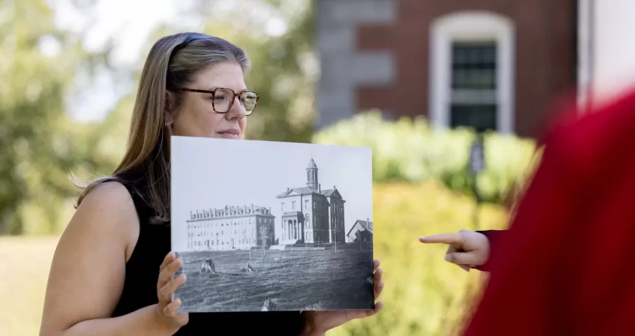 Trees of Bates: A History Tour, August 27th at 10am-11am Meet up location: Front steps of Hathorn Hall Come join us as we explore the evolution of the trees on campus from the farmland beginnings to the lush campus of today. Pat Webber, Director of Archives and Special Collections, will discuss the early years of tree planting and various tree traditions. Christine Murray, a Maine Master Naturalist and Ladd’s own Social Sciences Librarian, will be on hand to discuss the natural history of our trees and the challenges they face including issues of disease. No need to sign up! See all our upcoming events here! Please let me know if you have any questions! All the best, Caitlin -- Caitlin Lampman Education & Engagement Archivist Edmund S. Muskie Archives and Special Collections, Bates College Also featuring College Archivist Pat Webber